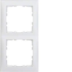 10129909 Rámeček,  2-násobný, S.1, bílá mat