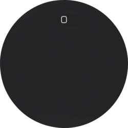 16222045 Kryt jednoduchý s potiskem "0", R.1/R.3, černá lesk