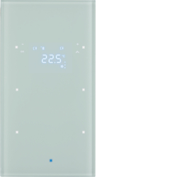 75642030 Senzor skleněný, 2-násobný s termostatem TS Sensor sklo,  bílá