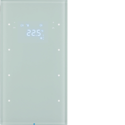 75643050 Dotykový sensor 3-násobný s termostatem R.3 sklo,  bílá