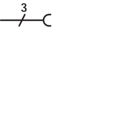 Circuit Drawing Přívodní konektor Polyamid (PA)