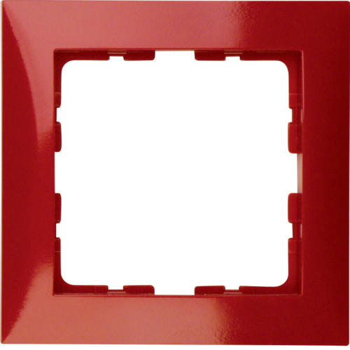 10118962 Rámeček,  1-násobný, S.1, červená lesk