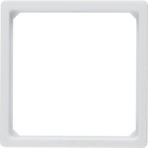 11096079 Mezirámeček pro středový díl 50x50 mm,  Q.x,  bílá sametová