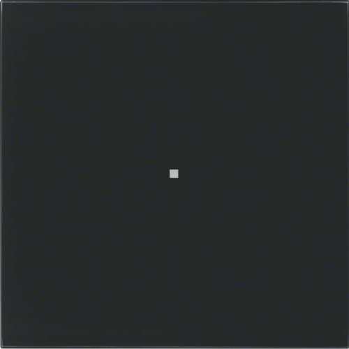 75161592 Senzor tlačítkový 1-násobný, Komfort B.IQ sklo,  černá