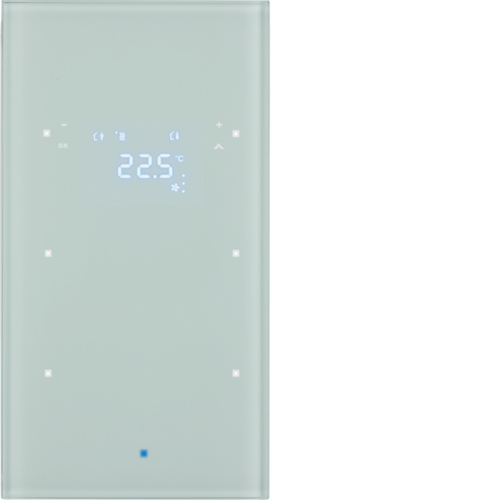 75642030 Senzor skleněný, 2-násobný s termostatem TS Sensor sklo,  bílá