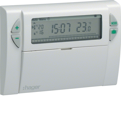 EK310 Nástěnný programovatelný termostat,  denní cyklus