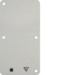 102122 Podkladová deska 2-násobná, samozhášivá, na povrch,  příslušenství, bílá