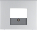 10357003 Centrální díl pro TAE zásuvku,  USB a reproduktorovou zásuvku,  K.5, Alu elox