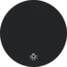 16202035 Kryt jednoduchý s potiskem symbolu světla,  R.1/R.3, černá lesk